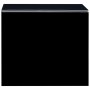 Mesa de centro de vidrio templado negro 50x50x45 cm de vidaXL, Mesas de centro - Ref: Foro24-284723, Precio: 154,94 €, Descue...