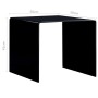 Mesa de centro de vidrio templado negro 50x50x45 cm de vidaXL, Mesas de centro - Ref: Foro24-284723, Precio: 154,94 €, Descue...