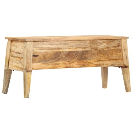 Solid mango wood storage box 99x35x48 cm by vidaXL, Storage trunks - Ref: Foro24-286462, Price: 185,51 €, Discount: %