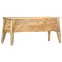 Solid mango wood storage box 99x35x48 cm by vidaXL, Storage trunks - Ref: Foro24-286462, Price: 185,51 €, Discount: %