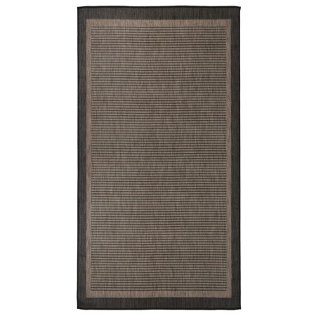 Dark brown flat weave outdoor rug 80x150 cm by vidaXL, Rugs - Ref: Foro24-340841, Price: 25,20 €, Discount: %