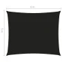 Rechteckige Segelmarkise Oxford-Stoff schwarz 5x6 m von vidaXL, Sonnenschirme - Ref: Foro24-135769, Preis: 90,42 €, Rabatt: %