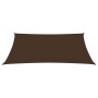 Rectangular sail awning brown Oxford fabric 2.5x4.5 m by vidaXL, Umbrellas - Ref: Foro24-135813, Price: 39,46 €, Discount: %