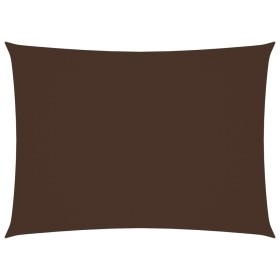 Rectangular sail awning brown Oxford fabric 5x6 m by vidaXL, Umbrellas - Ref: Foro24-135824, Price: 89,15 €, Discount: %