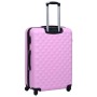 Set of 2 pink hardshell suitcases with wheels made of ABS. by vidaXL, Suitcases - Ref: Foro24-92429, Price: 123,90 €, Discoun...