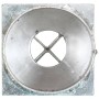 Ground spikes 6 units silver galvanized steel 8x61 cm by vidaXL, Spikes for anchoring in the ground - Ref: Foro24-145430, Pri...