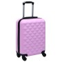 Set of 2 pink hardshell suitcases with wheels made of ABS. by vidaXL, Suitcases - Ref: Foro24-92429, Price: 123,90 €, Discoun...