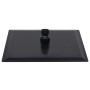 Cabezal ducha efecto lluvia acero inox cuadrado negro 20x20 cm de vidaXL, Cabezales de ducha - Ref: Foro24-147695, Precio: 31...