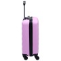 Set of 2 pink hardshell suitcases with wheels made of ABS. by vidaXL, Suitcases - Ref: Foro24-92429, Price: 123,90 €, Discoun...