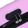 Set of 2 pink hardshell suitcases with wheels made of ABS. by vidaXL, Suitcases - Ref: Foro24-92429, Price: 123,90 €, Discoun...