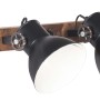 Black industrial wall lamp 65x25 cm E27 by vidaXL, Lamps - Ref: Foro24-320512, Price: 67,17 €, Discount: %