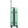 Hardside suitcase set with wheels 3 pieces ABS mint by vidaXL, Suitcases - Ref: Foro24-92415, Price: 159,49 €, Discount: %