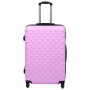 Hard suitcase with pink ABS wheels by vidaXL, Suitcases - Ref: Foro24-92424, Price: 93,46 €, Discount: %