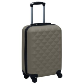 Maleta trolley con ruedas rígida ABS gris antracita de vidaXL, Maletas - Ref: Foro24-92422, Precio: 63,03 €, Descuento: %