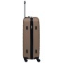 Brown ABS 2-piece hard suitcase set with wheels by vidaXL, Suitcases - Ref: Foro24-92433, Price: 128,27 €, Discount: %