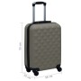 Maleta trolley con ruedas rígida ABS gris antracita de vidaXL, Maletas - Ref: Foro24-92422, Precio: 64,28 €, Descuento: %