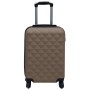 Brown ABS 2-piece hard suitcase set with wheels by vidaXL, Suitcases - Ref: Foro24-92433, Price: 128,27 €, Discount: %