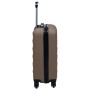 Brown ABS 2-piece hard suitcase set with wheels by vidaXL, Suitcases - Ref: Foro24-92433, Price: 128,27 €, Discount: %