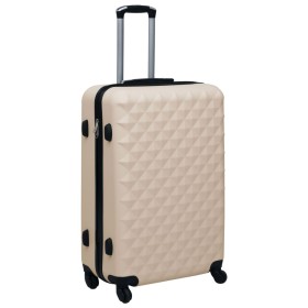 Maleta rígida con ruedas ABS dorado de vidaXL, Maletas - Ref: Foro24-92426, Precio: 93,99 €, Descuento: %