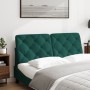 Dark green velvet padded bed headboard 120 cm by vidaXL, Headboards and footboards - Ref: Foro24-374723, Price: 58,16 €, Disc...