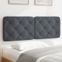 Dark gray velvet padded headboard 140 cm by vidaXL, Headboards and footboards - Ref: Foro24-374728, Price: 67,51 €, Discount: %