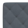 Dark gray velvet padded headboard 140 cm by vidaXL, Headboards and footboards - Ref: Foro24-374728, Price: 67,51 €, Discount: %