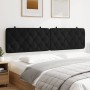 Black velvet padded headboard 200 cm by vidaXL, Headboards and footboards - Ref: Foro24-374749, Price: 89,62 €, Discount: %