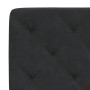 Cabecero de cama acolchado terciopelo negro 200 cm de vidaXL, Cabeceros y pies de cama - Ref: Foro24-374749, Precio: 89,99 €,...