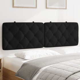 Gepolstertes Kopfteil aus schwarzem Samt, 160 cm von vidaXL, Kopf- und Fußteile - Ref: Foro24-374735, Preis: 72,56 €, Rabatt: %