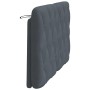 Cabecero de cama acolchado terciopelo gris oscuro 120 cm de vidaXL, Cabeceros y pies de cama - Ref: Foro24-374721, Precio: 62...