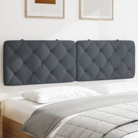 Dark gray velvet padded bed headboard 180 cm by vidaXL, Headboards and footboards - Ref: Foro24-374740, Price: 85,27 €, Disco...