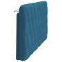 Blue velvet padded headboard 160 cm by vidaXL, Headboards and footboards - Ref: Foro24-374737, Price: 71,31 €, Discount: %