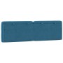 Cabecero de cama acolchado terciopelo azul 160 cm de vidaXL, Cabeceros y pies de cama - Ref: Foro24-374737, Precio: 72,13 €, ...