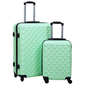 Hardside suitcase set with wheels 2 pieces ABS mint green by vidaXL, Suitcases - Ref: Foro24-92430, Price: 123,99 €, Discount: %