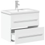 Mueble de baño con lavabo integrado blanco de vidaXL, Tocadores de baño - Ref: Foro24-3278764, Precio: 224,65 €, Descuento: %