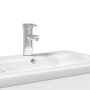 Mueble de baño con lavabo integrado blanco de vidaXL, Tocadores de baño - Ref: Foro24-3278764, Precio: 224,65 €, Descuento: %