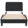 Black velvet bed frame with LED light 90x190 cm by vidaXL, Beds and slatted bases - Ref: Foro24-3214173, Price: 148,65 €, Dis...