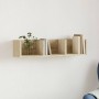 Sonoma oak engineered wood wall cabinet 75x18x16.5 cm by vidaXL, Shelves and shelves - Ref: Foro24-840433, Price: 25,69 €, Di...