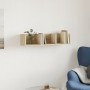 Sonoma oak engineered wood wall cabinet 75x18x16.5 cm by vidaXL, Shelves and shelves - Ref: Foro24-840433, Price: 25,69 €, Di...