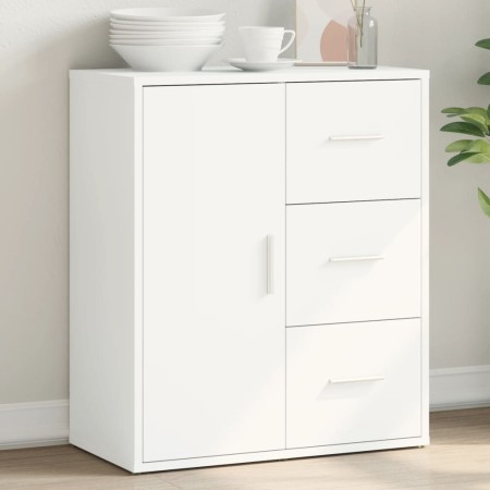 White engineered wood sideboard 60x31x70 cm by vidaXL, Sideboards - Ref: Foro24-840471, Price: 77,91 €, Discount: %