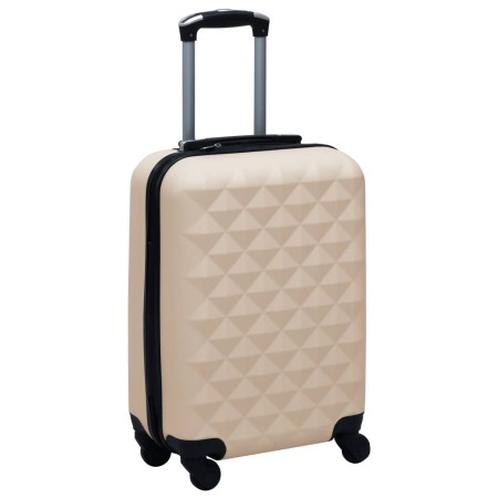 Hard suitcase with golden ABS wheels by vidaXL, Suitcases - Ref: Foro24-92421, Price: 62,99 €, Discount: %