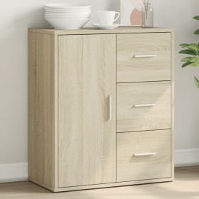 Sonoma Oak Engineered Wood Sideboard 60x31x70 cm by vidaXL, Sideboards - Ref: Foro24-840473, Price: 78,12 €, Discount: %