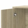 Aparador de madera de ingeniería roble Sonoma 60x31x70 cm de vidaXL, Aparadores - Ref: Foro24-840473, Precio: 78,01 €, Descue...