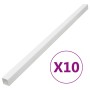 PVC-Kabelkanäle 40x25 mm 10 m von vidaXL, Verkabelung - Ref: Foro24-155916, Preis: 13,24 €, Rabatt: %