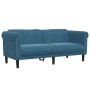 2 seater blue velvet sofa by vidaXL, Sofas - Ref: Foro24-372583, Price: 279,99 €, Discount: %