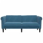 2 seater blue velvet sofa by vidaXL, Sofas - Ref: Foro24-372583, Price: 279,99 €, Discount: %