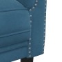 2 seater blue velvet sofa by vidaXL, Sofas - Ref: Foro24-372583, Price: 279,99 €, Discount: %