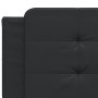 Estructura cama con luces LED cuero sintético negro 200x200 cm de vidaXL, Camas y somieres - Ref: Foro24-3214131, Precio: 216...