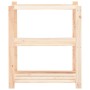 Shelving 3 levels 10 units solid pine wood 150 kg by vidaXL, Industrial shelving - Ref: Foro24-3051120, Price: 347,72 €, Disc...