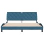 Estructura de cama con cabecero terciopelo azul 180x200 cm de vidaXL, Camas y somieres - Ref: Foro24-3207939, Precio: 246,34 ...